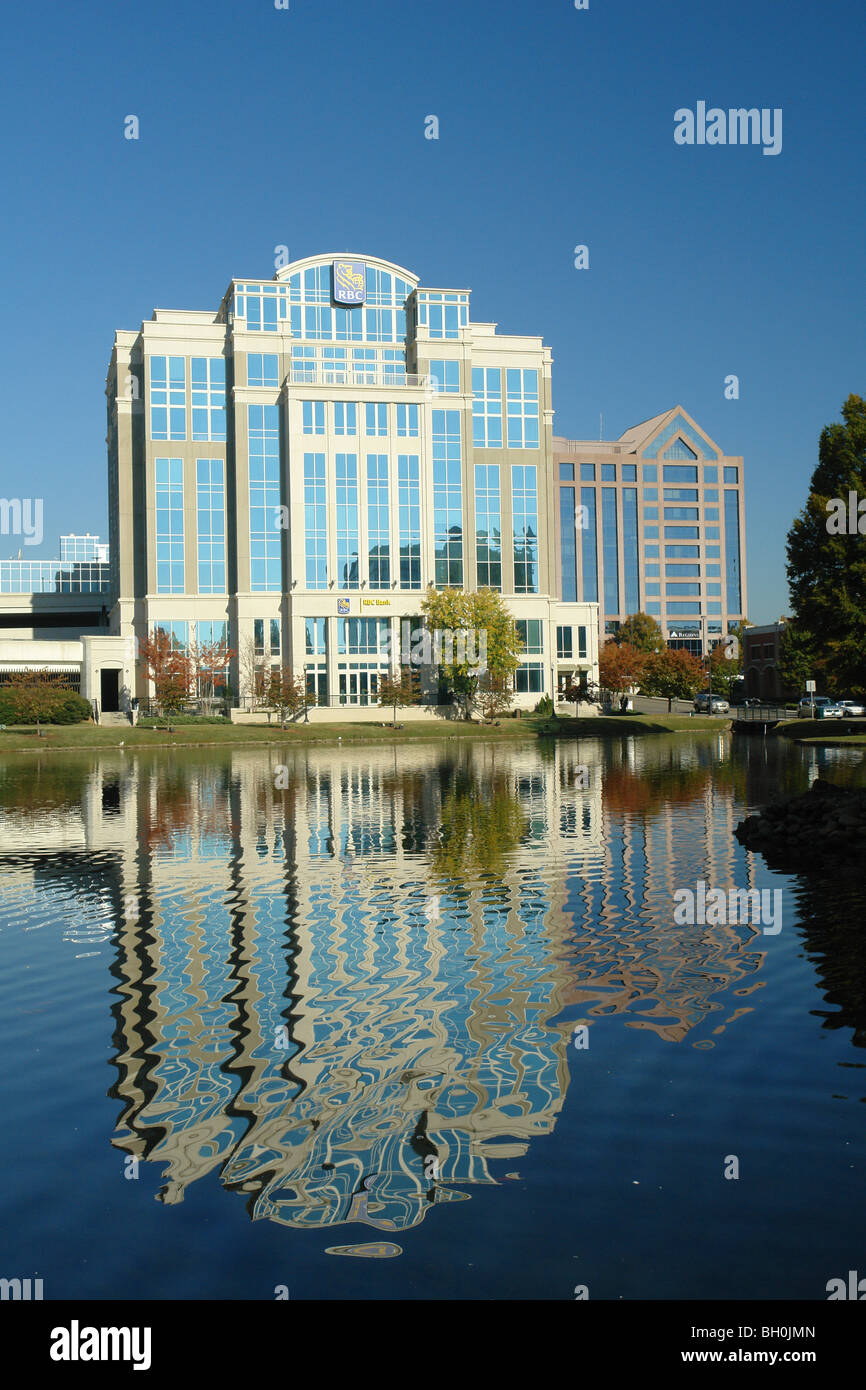 Huntsville, Al, Alabama, Tennessee River, Downtown, RBC Bank Building Stock Photo