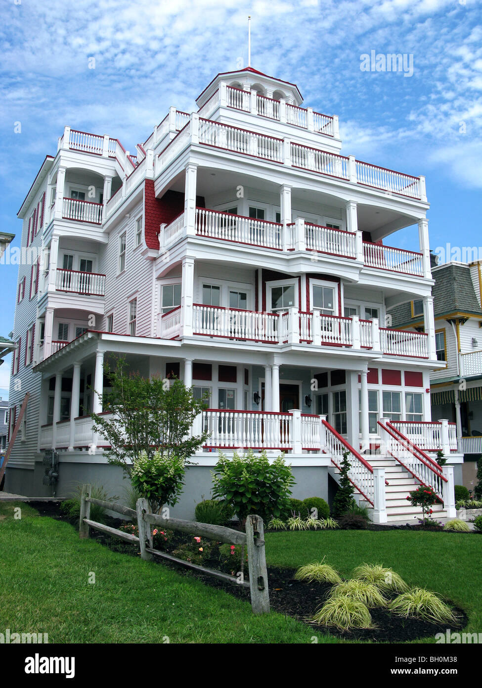 "Cape May Landmark Victorian Mansion Stock Photo Alamy