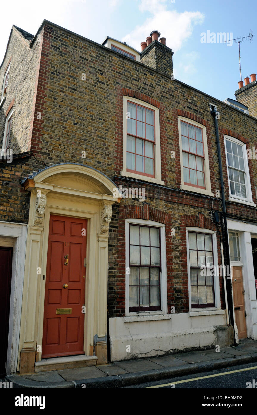 Late 17th century house, Grange Walk, Bermondsey London England UK Stock Photo