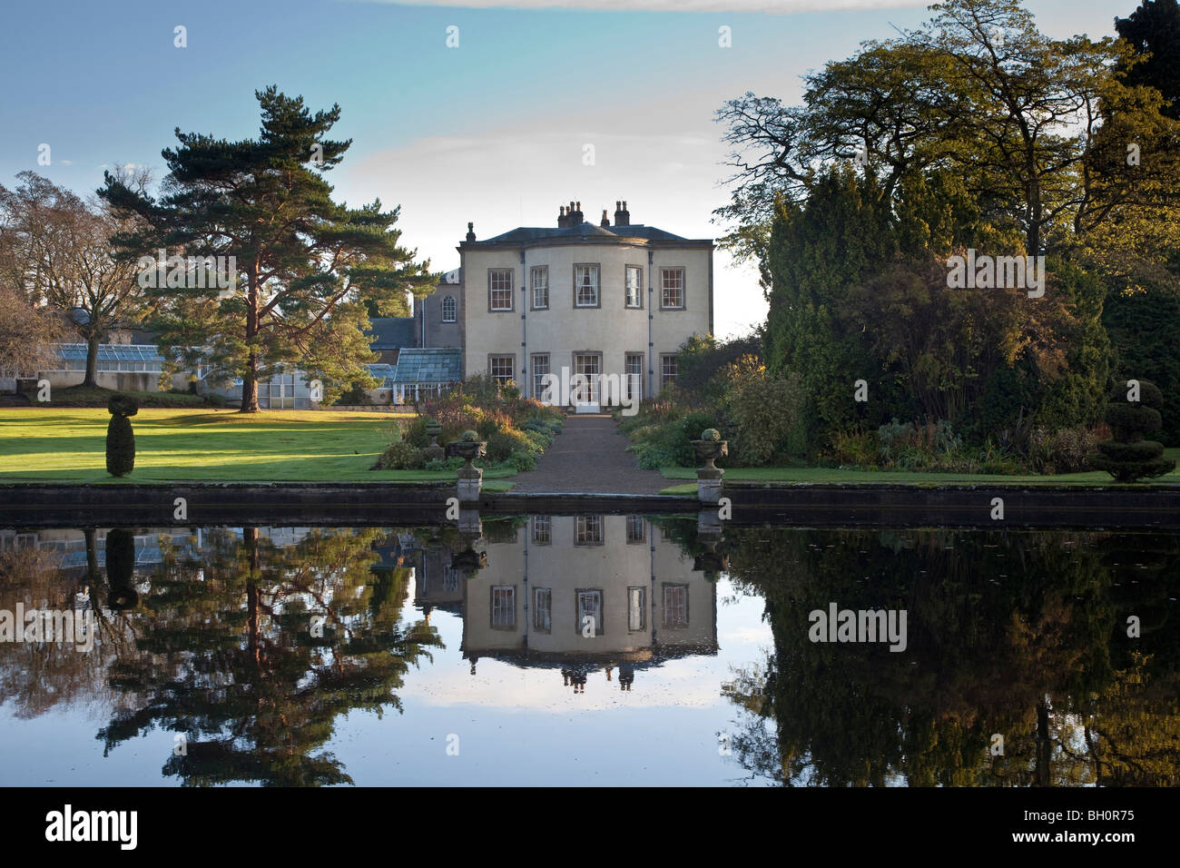 Thorp Perrow Hall and arboretum, Bedale, North Yorkshire Stock Photo