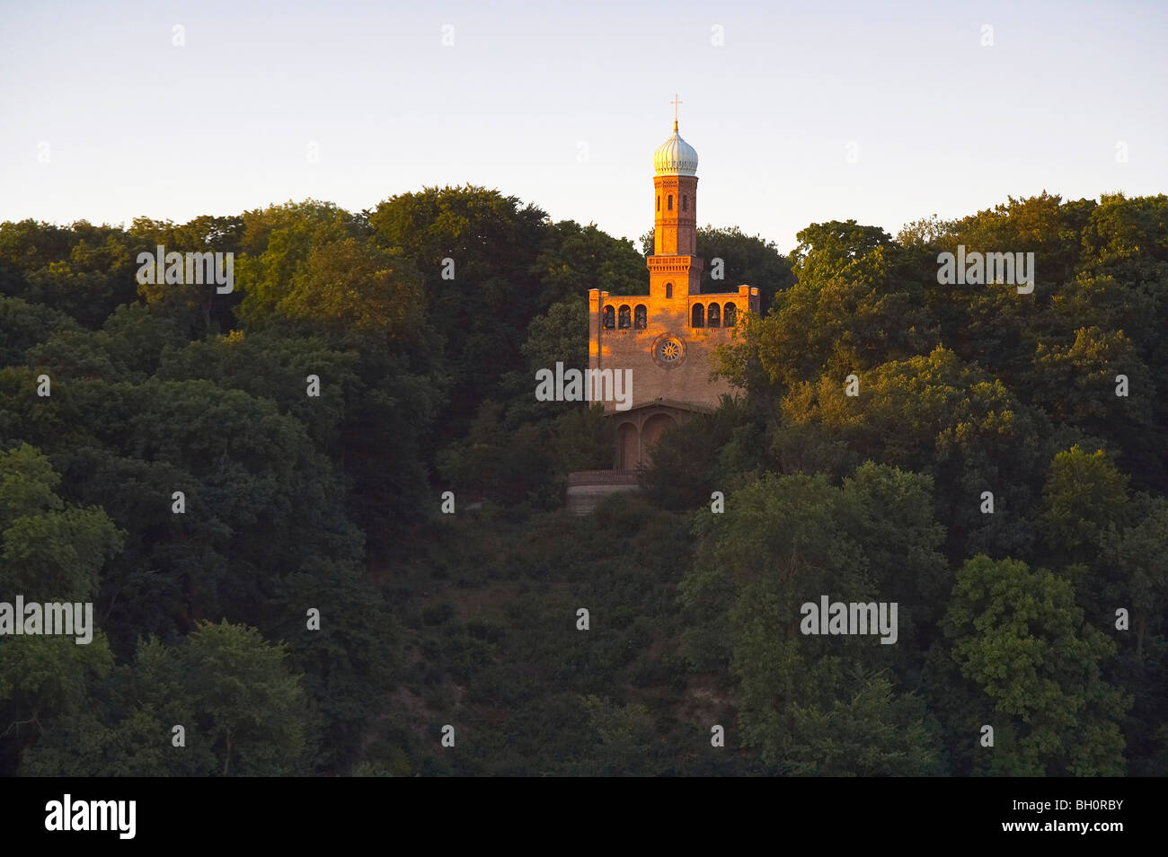 morning at the Pfaueninsel, Wannsee, river Havel, Brandenburg, Germany, Europe Stock Photo