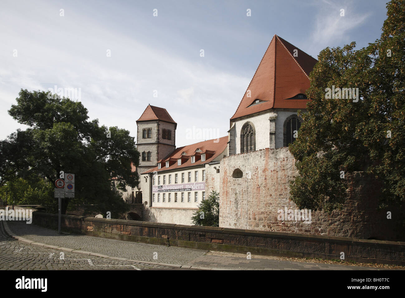 Halle Moritzburg Moritz Castle Stock Photo