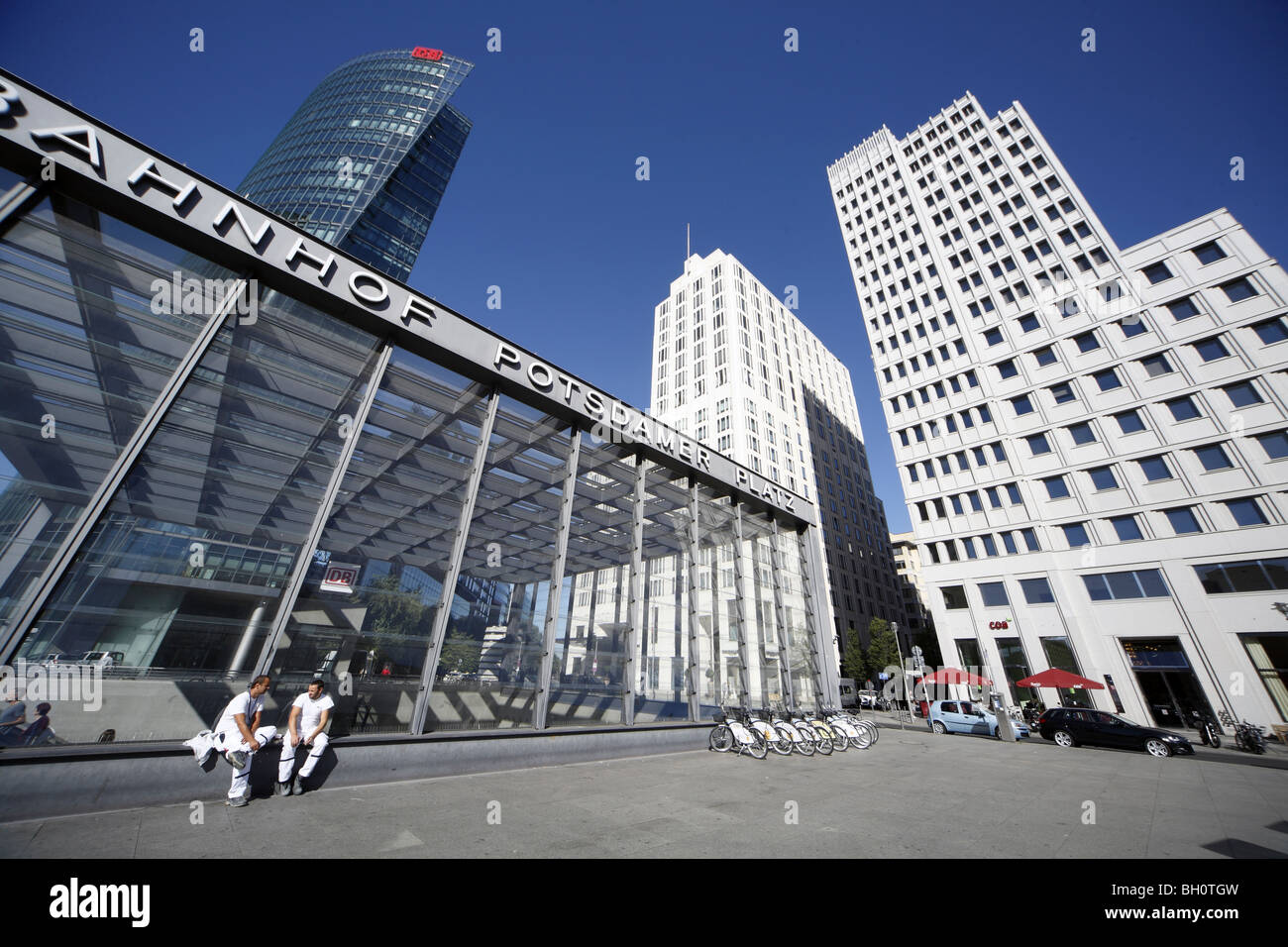 Berlin Potsdamer Platz Square Place Stock Photo