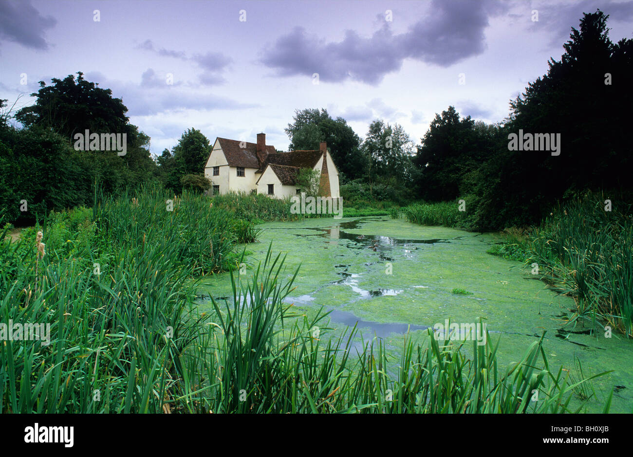 Europe, England, Essex, East Berholt, Willy Lott's Cottage Stock Photo