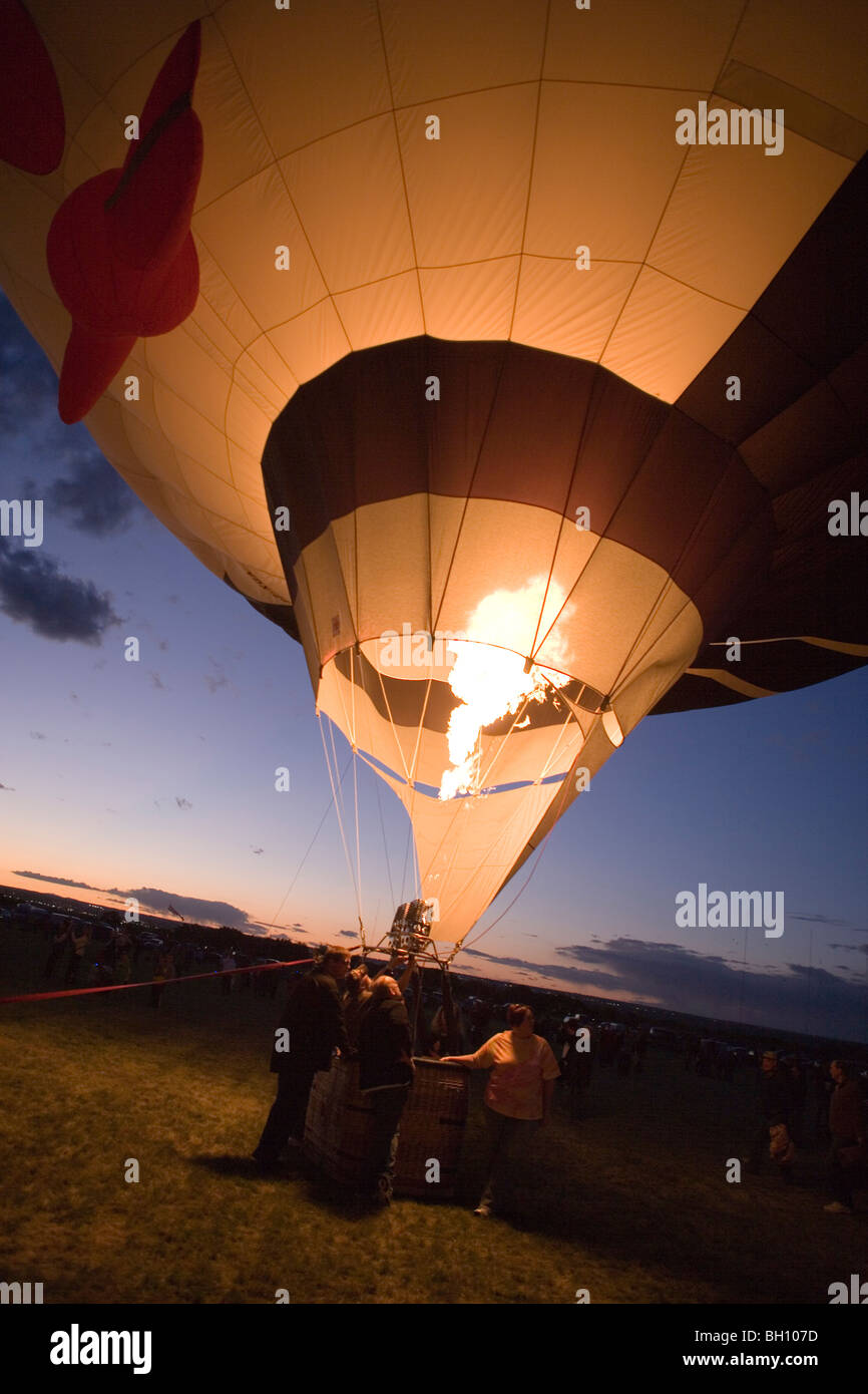 hot air balloon flame