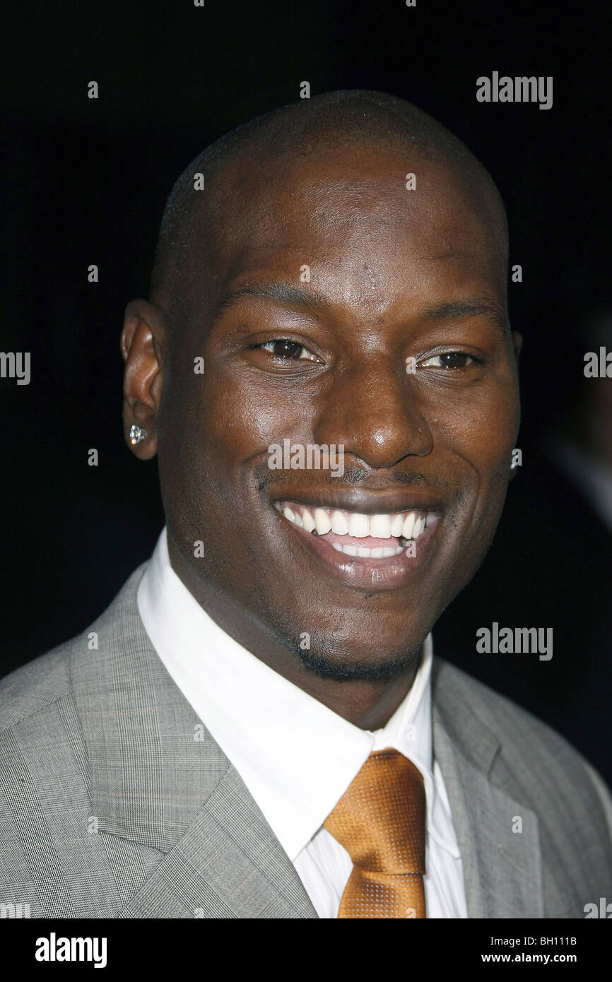 TYRESE GIBSON ACTOR BEVERLY HILLS  CA  USA 23/10/2008 Stock Photo