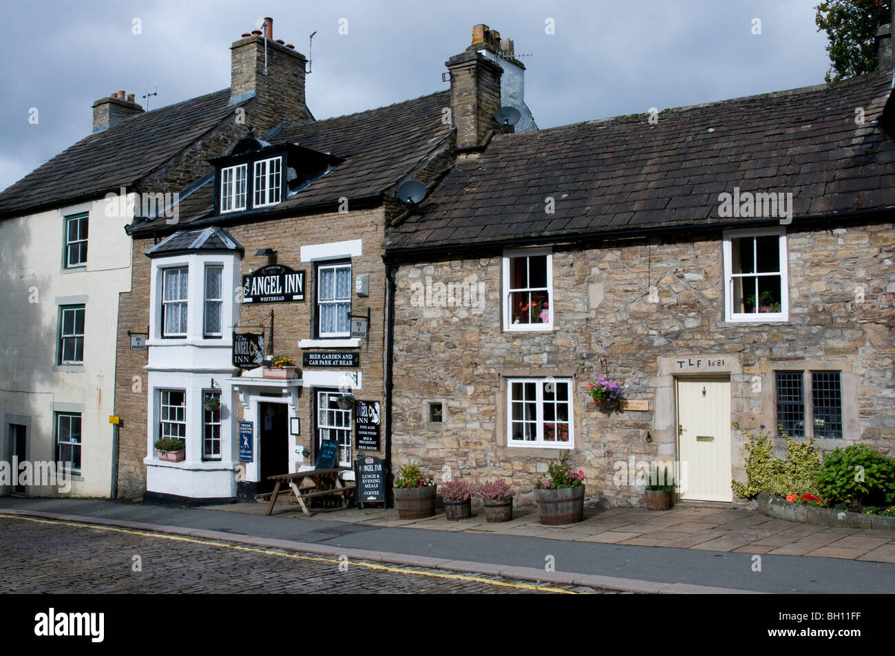 angel inn, alston, cumbria, england Stock Photo Alamy
