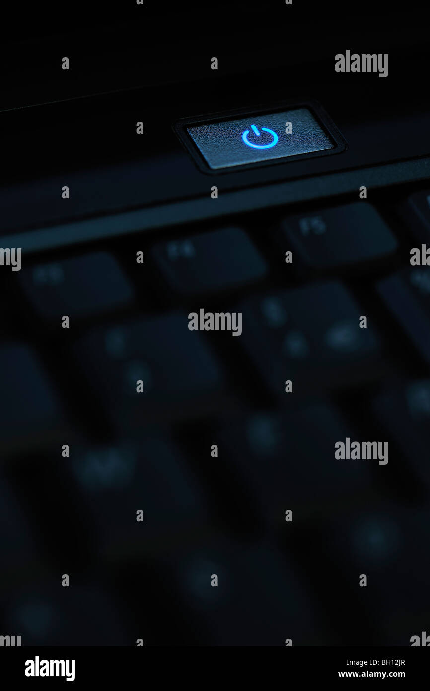 Computer power on off button hi-res stock photography and images - Alamy