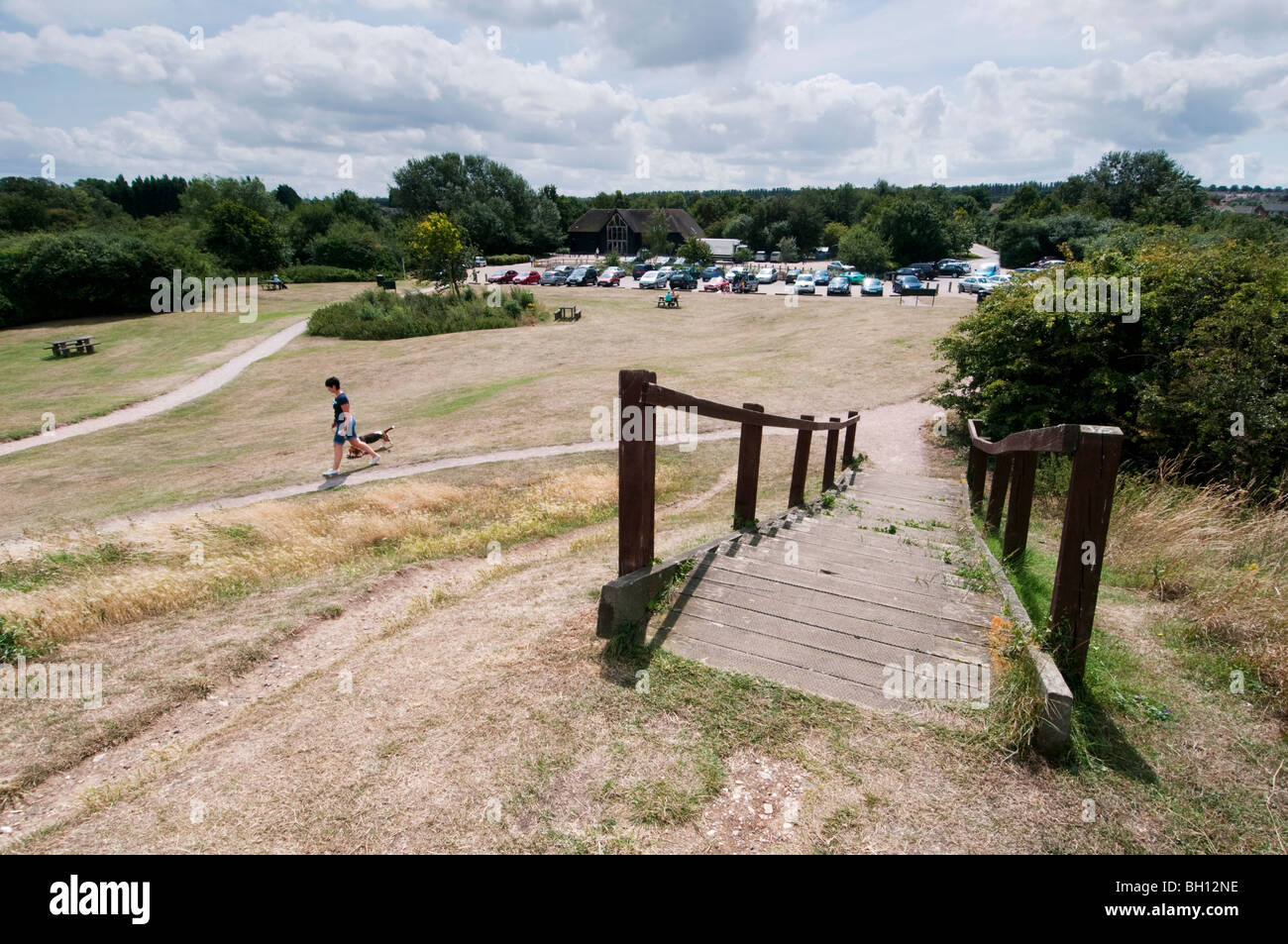 Visitor centre, Riverside Country Park, Gillingham, Kent, England. Stock Photo