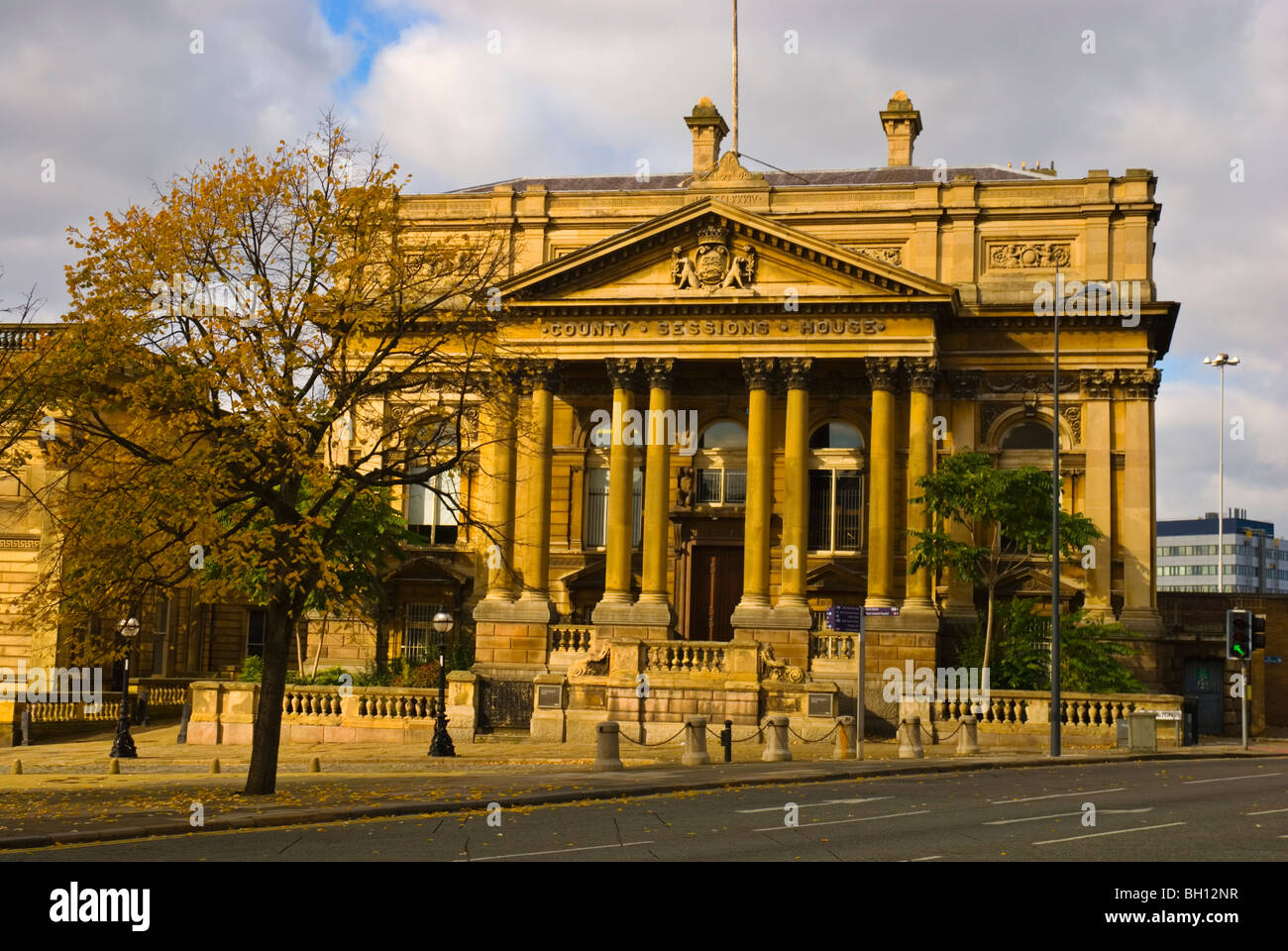 County sessions house central Liverpool England UK Europe Stock Photo