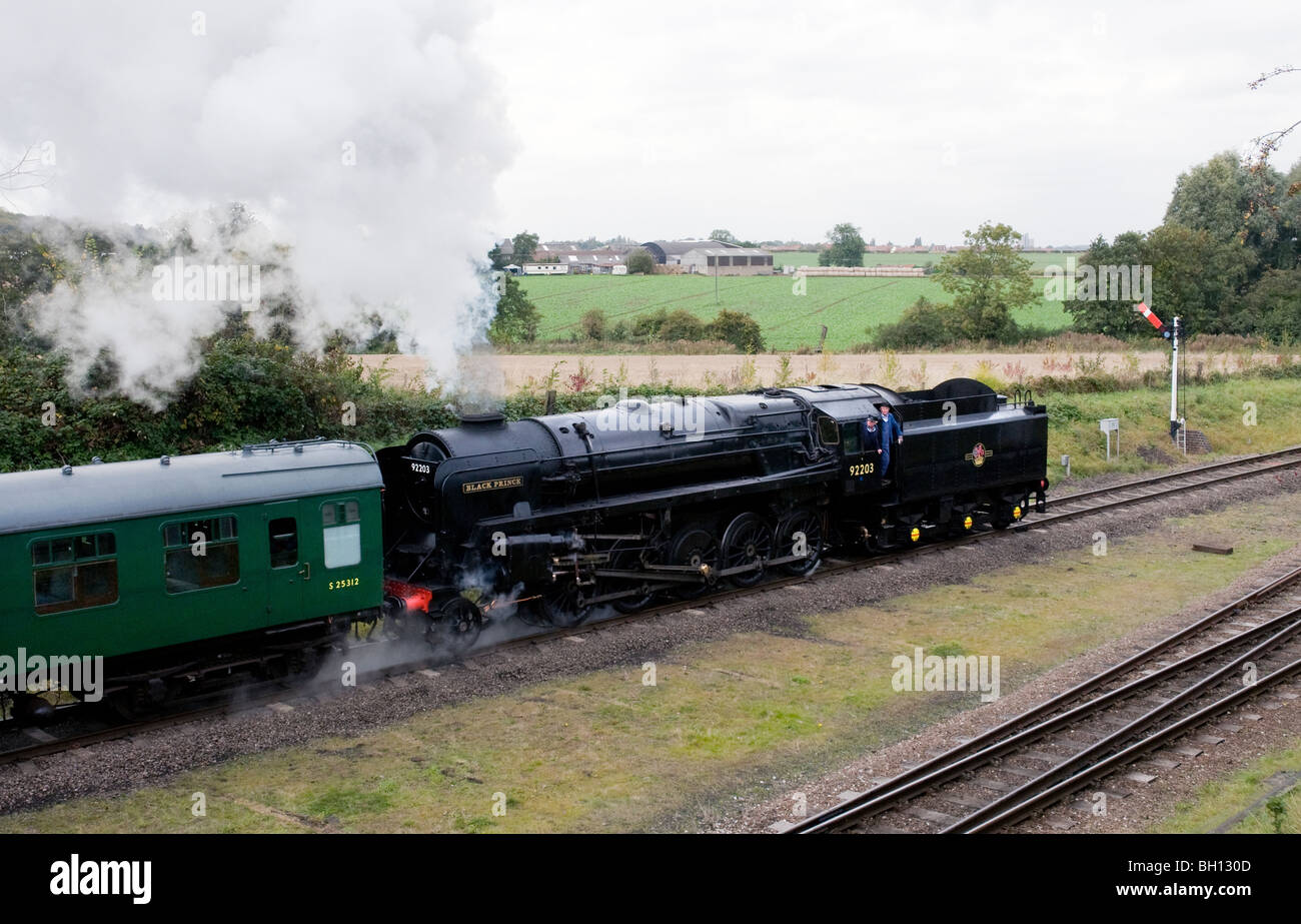 Preserved steam freight train High Resolution Stock Photography and ...
