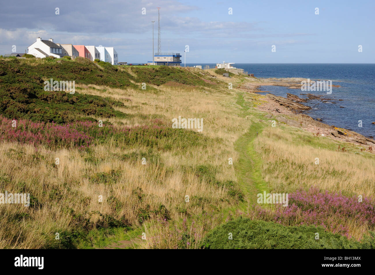 Looking towards Fife Ness along the Fife Coastal Path, Fife, Scotland