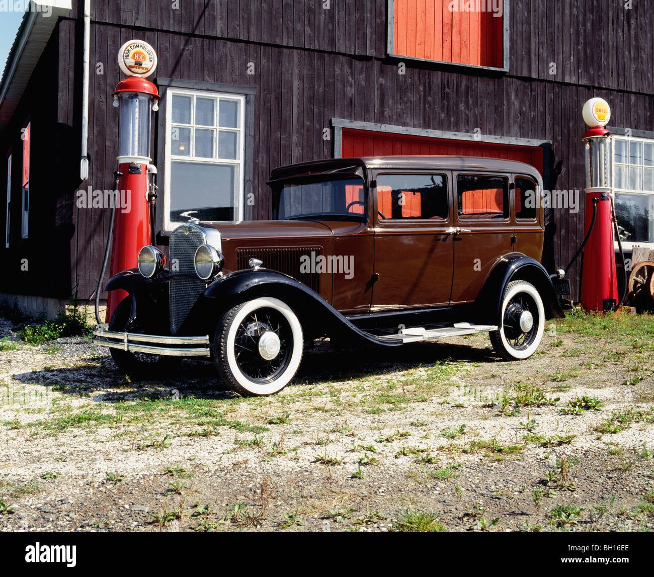 Vintage 1931 Durant car, Waterloo, Quebec, Canada Stock Photo Alamy