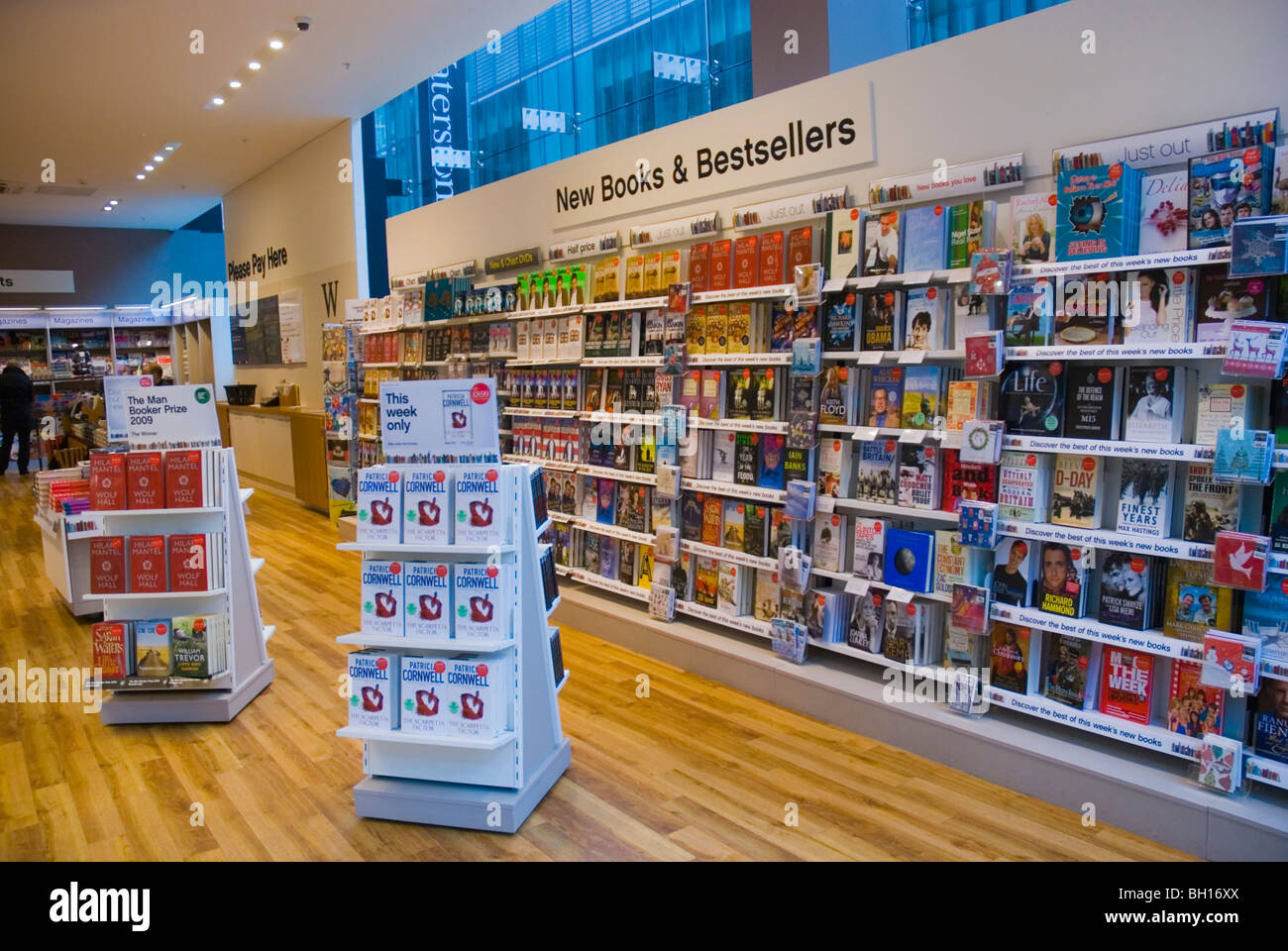Waterstones Liverpool One shopping area central Liverpool