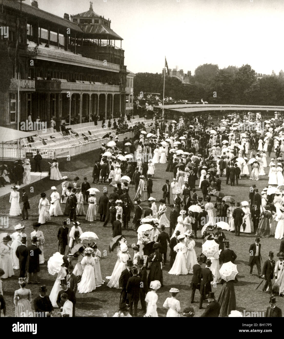 LORD'S CRICKET GROUND, London, in 1908 Stock Photo