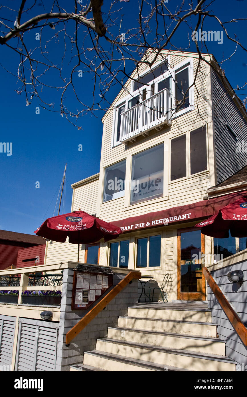 The Wharf Pub and Restaurant and Fluke Wine bar at Bowen's Wharf in