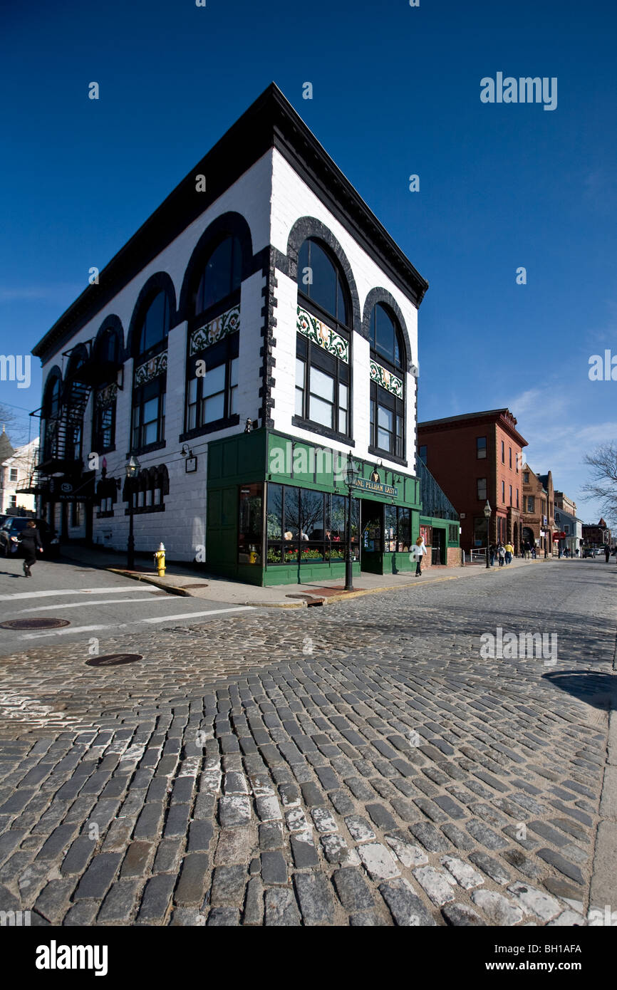 Thames St, Newport Rhode Island Stock Photo Alamy