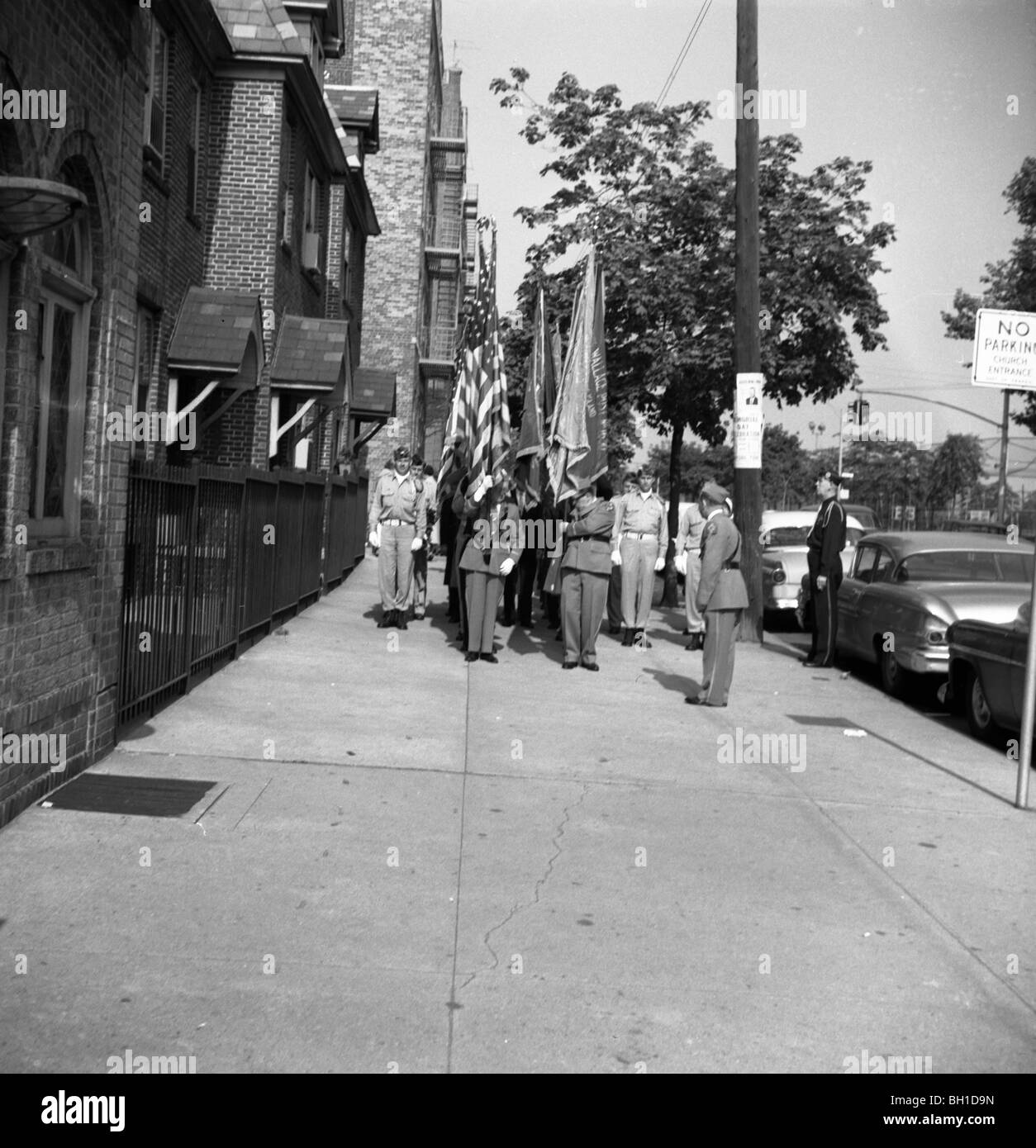 colors. Members of the VFW and American Legion and members of the
