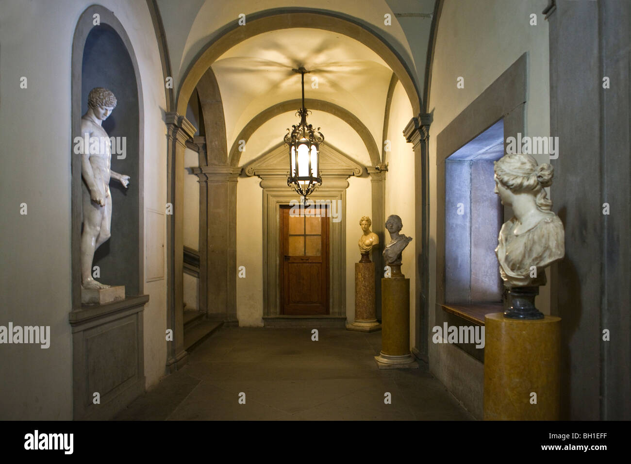 Italy,Tuscany,Florence,the hall of the Galleria Palatina in Pitti palace Stock Photo