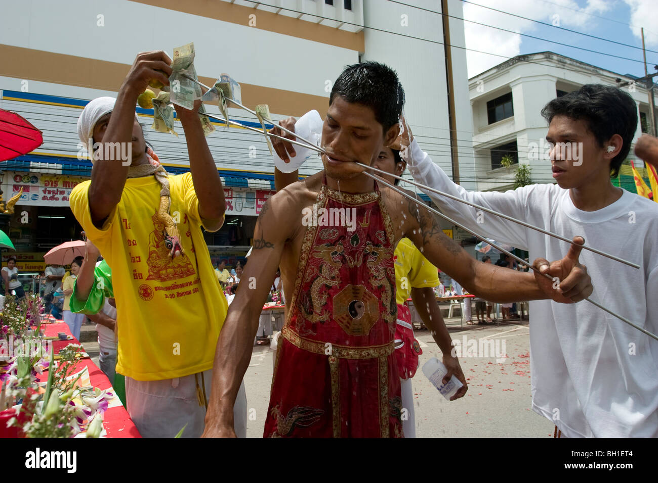Bloody Vegetarian Festival in Thailand Bloody Vegetarian Festival in Thailand