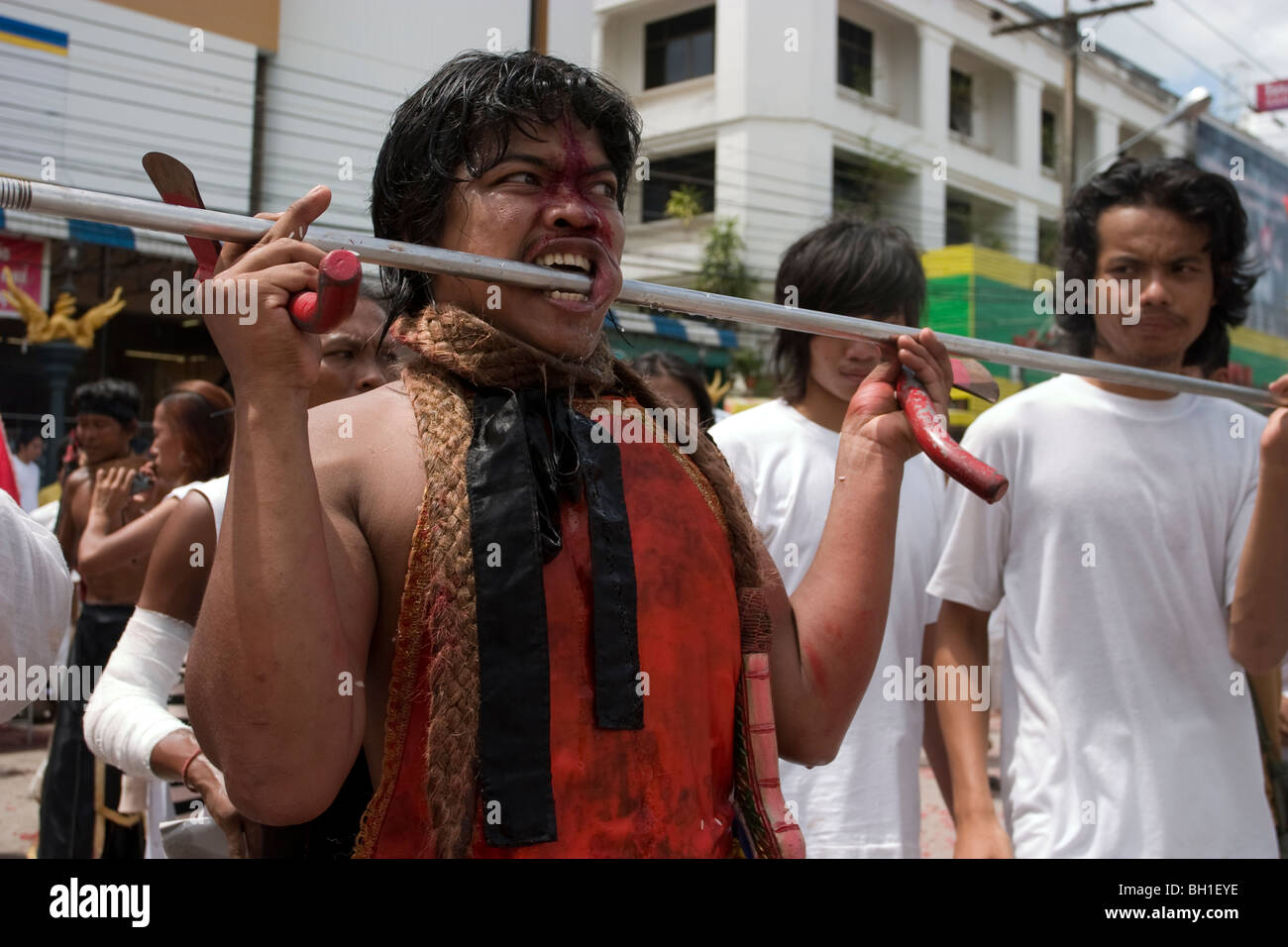 Bloody Vegetarian Festival in Thailand Bloody Vegetarian Festival in Thailand