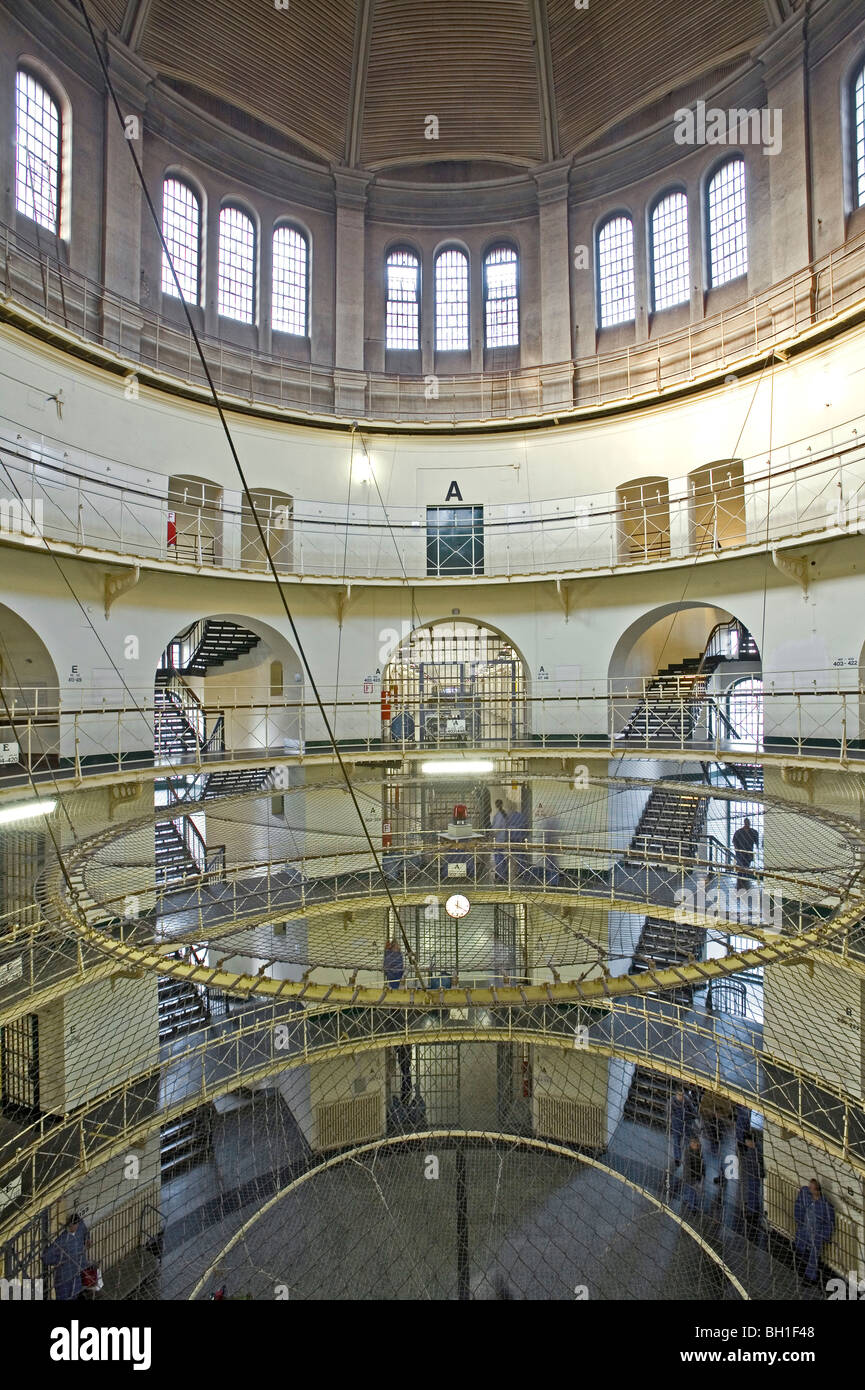 Interior view of the remand prison Moabit, Berlin, Germany, Europe