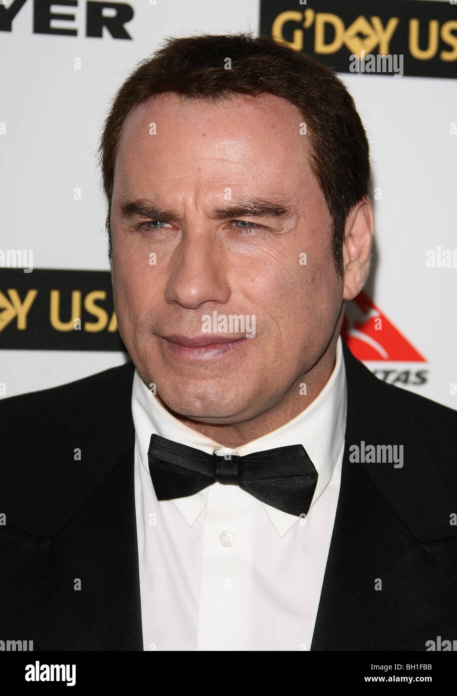 JOHN TRAVOLTA ACTOR HOLLYWOOD  LOS ANGELES  CA  USA 16/01/2010 Stock Photo