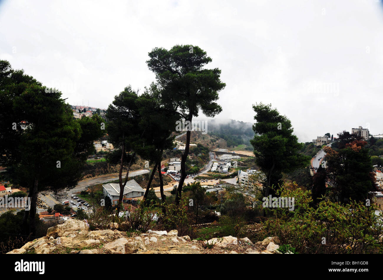 Israel, Upper Galilee, Tzfat, General view of the city Stock Photo