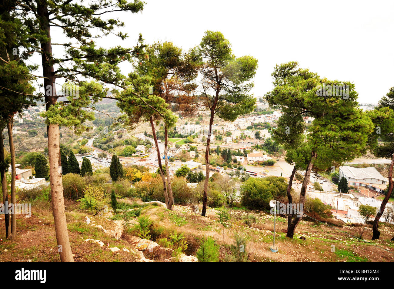 Israel, Upper Galilee, Tzfat, General view of the city Stock Photo