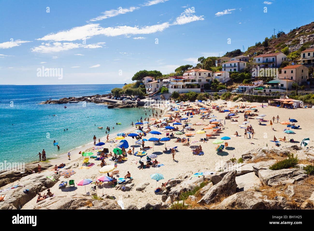 Beach at Seccheto, Elba, Italy Stock Photo: 27694861 - Alamy