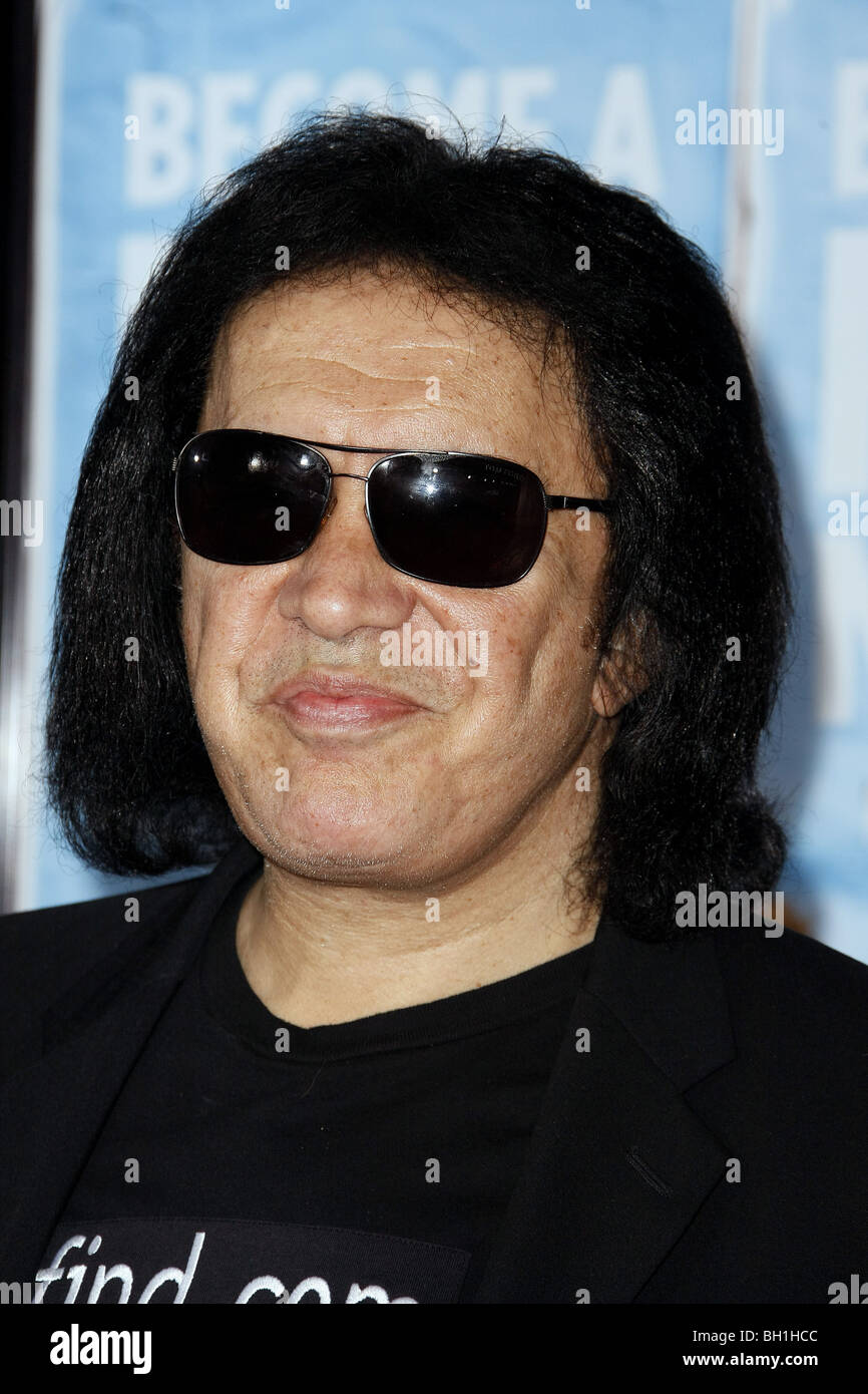 GENE SIMMONS KISS WESTWOOD  CA  USA 22/10/2008 Stock Photo