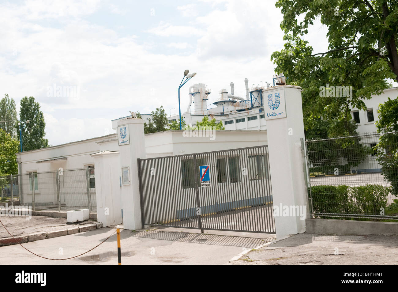 Unilever factory Ploiesti Romania Eastern Europe Stock Photo