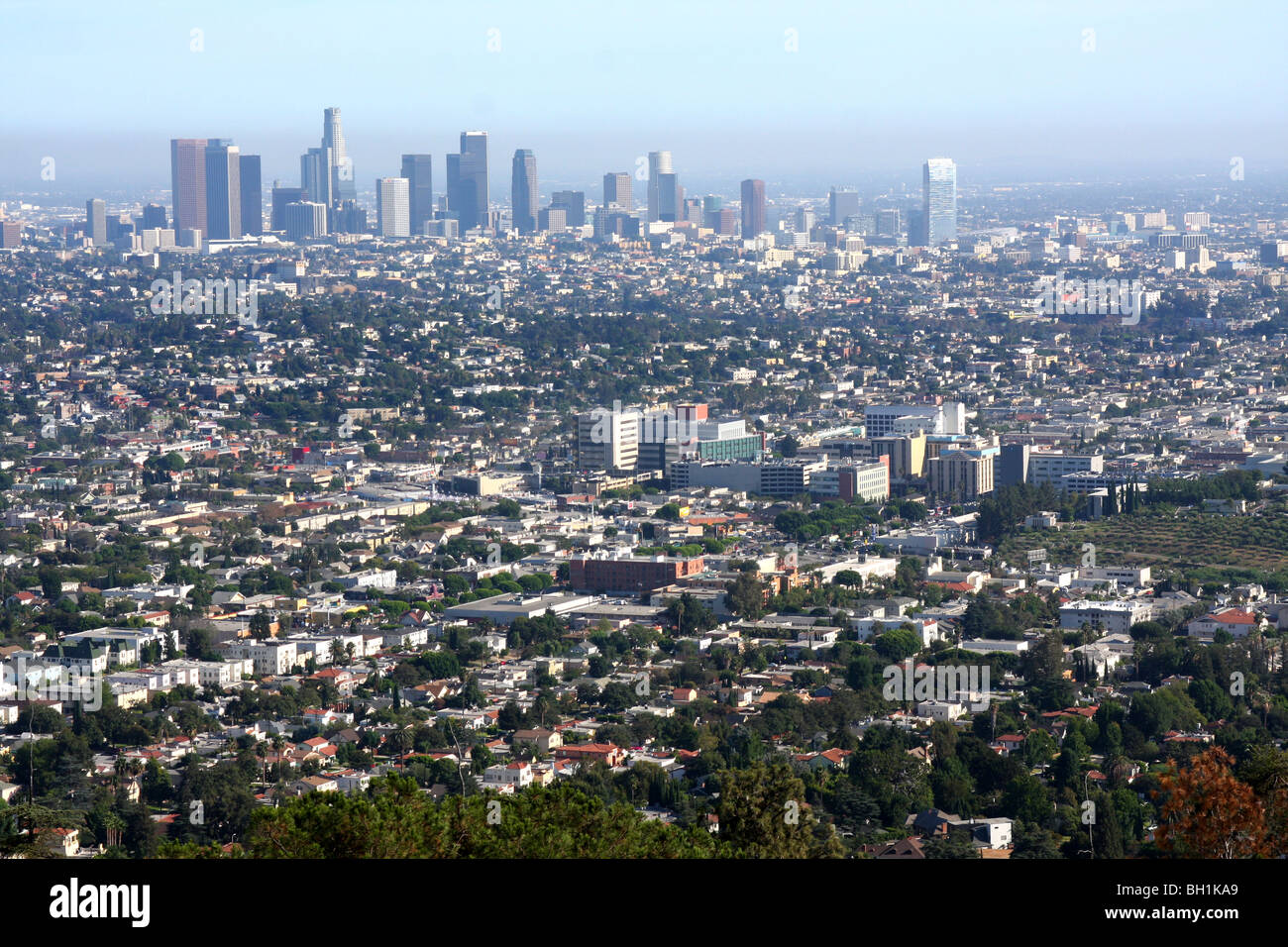 L.A view Stock Photo