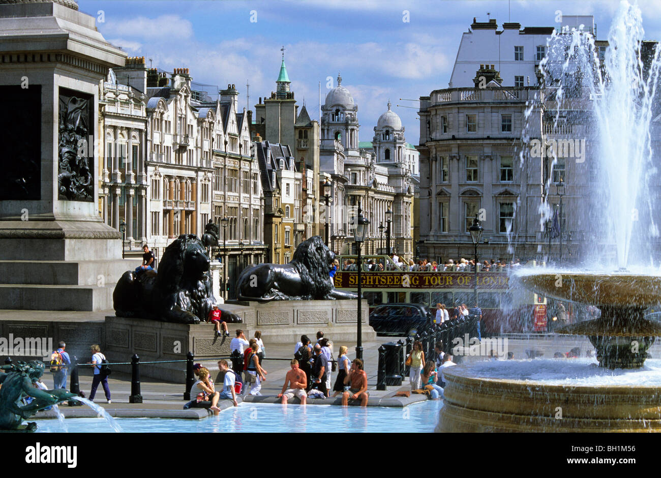 Europe, Great Britain, England, London, Trafalgar Square Stock Photo