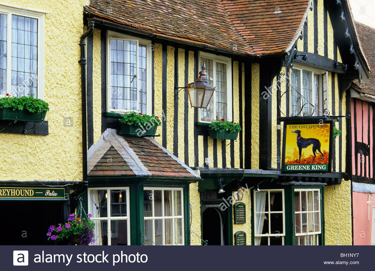 Lavenham Suffolk Pub Stock Photos & Lavenham Suffolk Pub Stock Images