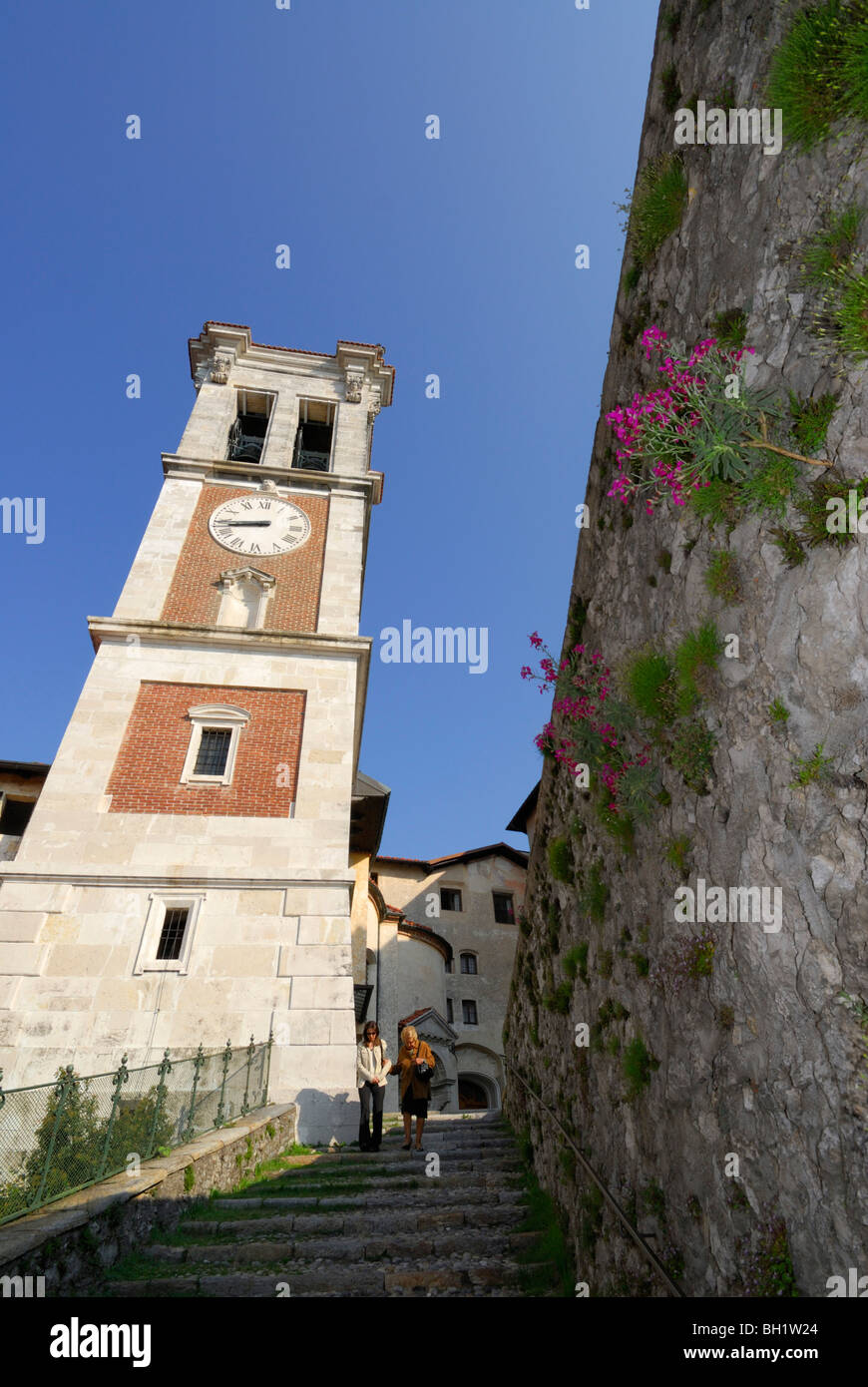 pilgrimage village Santa Maria del Monte, Santa Maria del Monte, Sacromonte di Varese, World Heritage Site, Lombardy, Italy Stock Photo