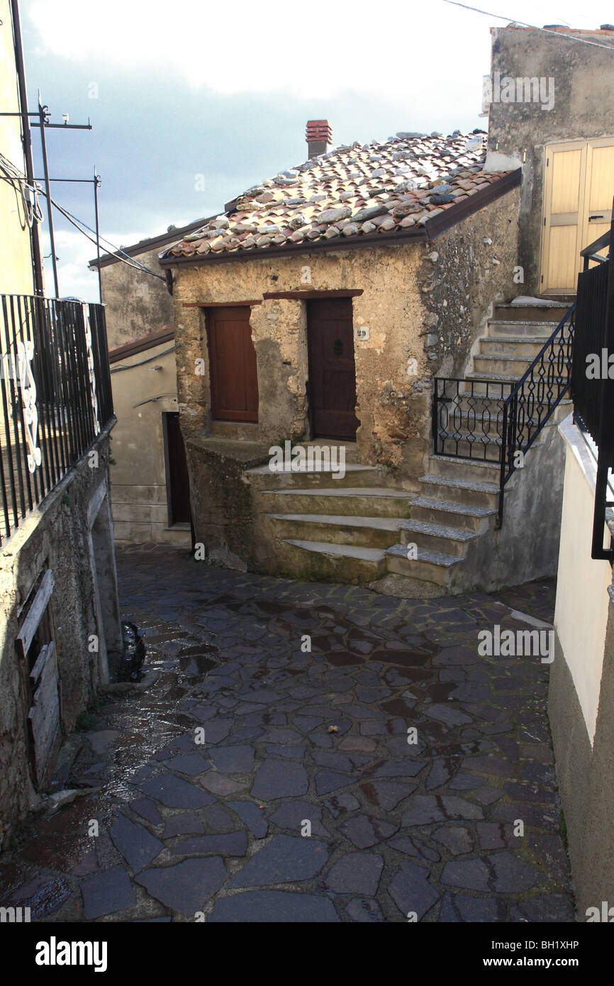 san donato di ninea, italy, traditional town Stock Photo Alamy