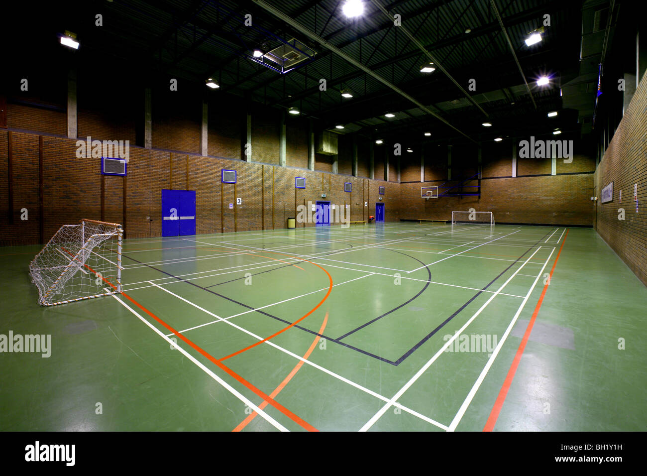 indoor football court