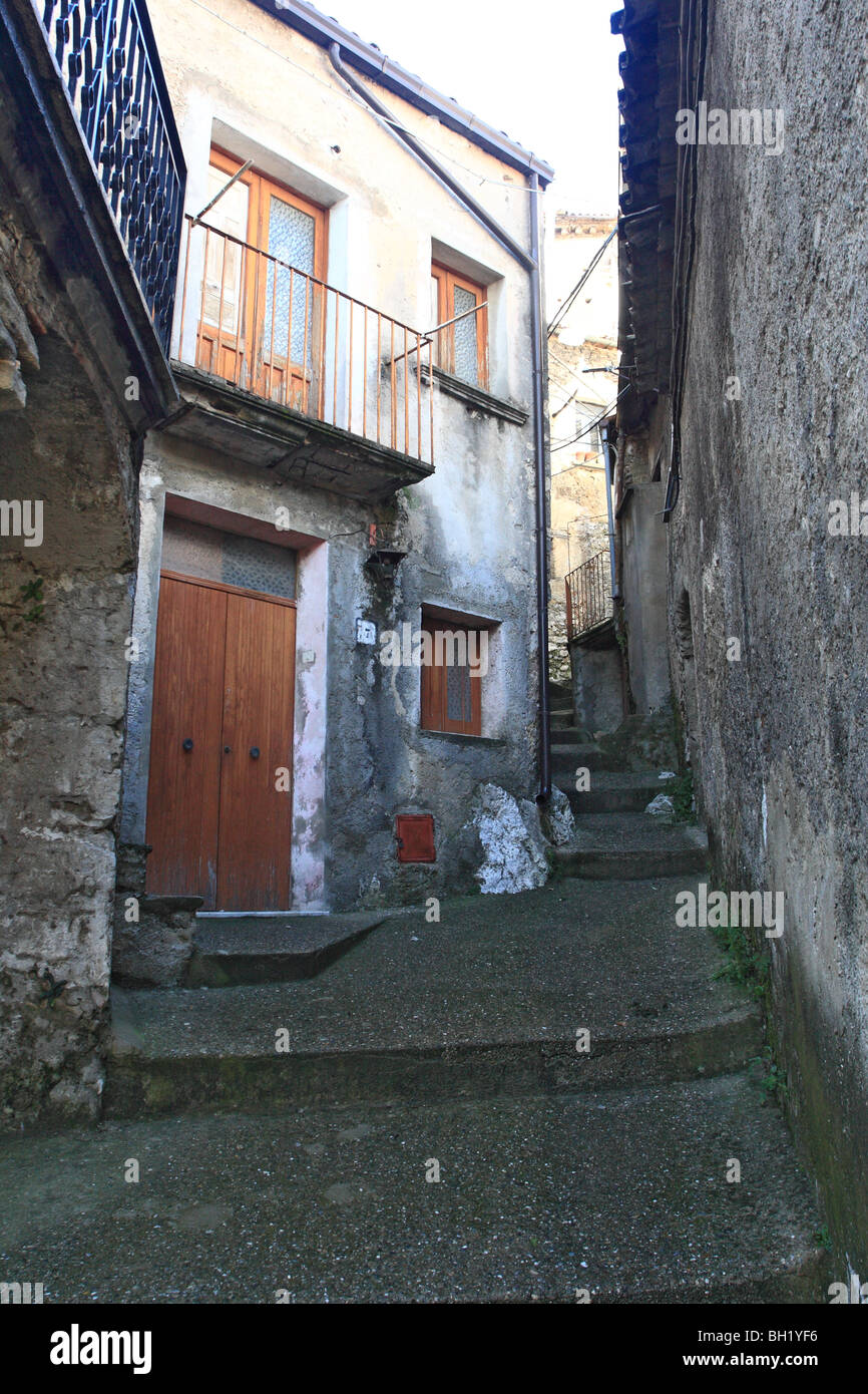 san donato di ninea, italy, traditional town Stock Photo Alamy