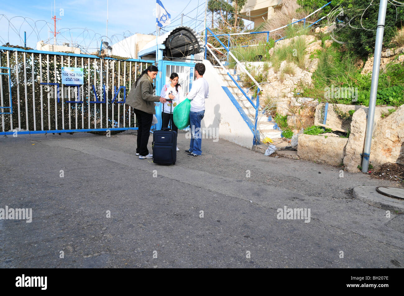 Israel kibbutz rosh hanikra lebanese hires stock photography and