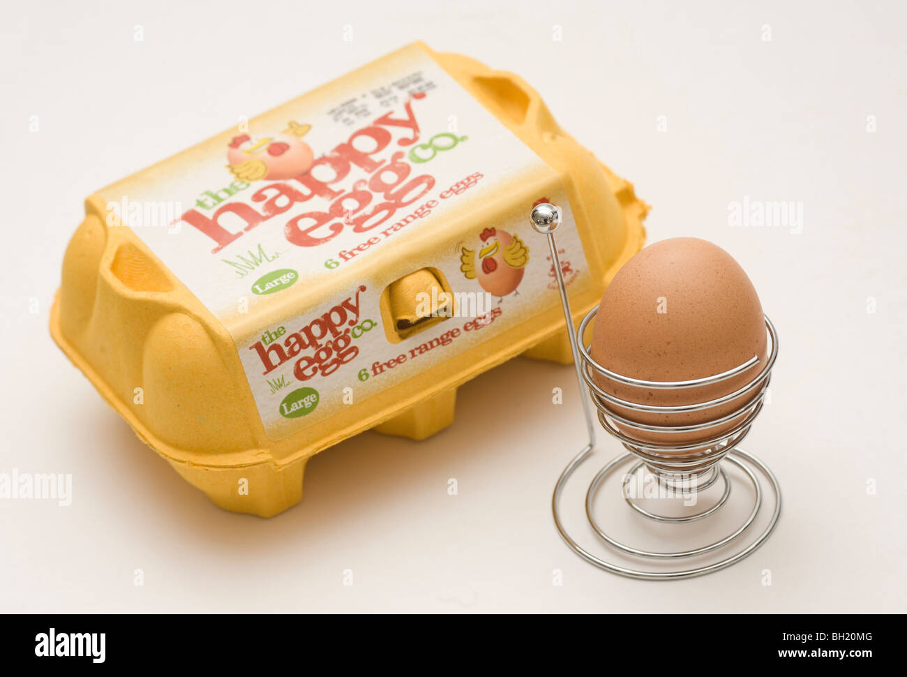 Free Range Eggs.  Picture by James Boardman Stock Photo