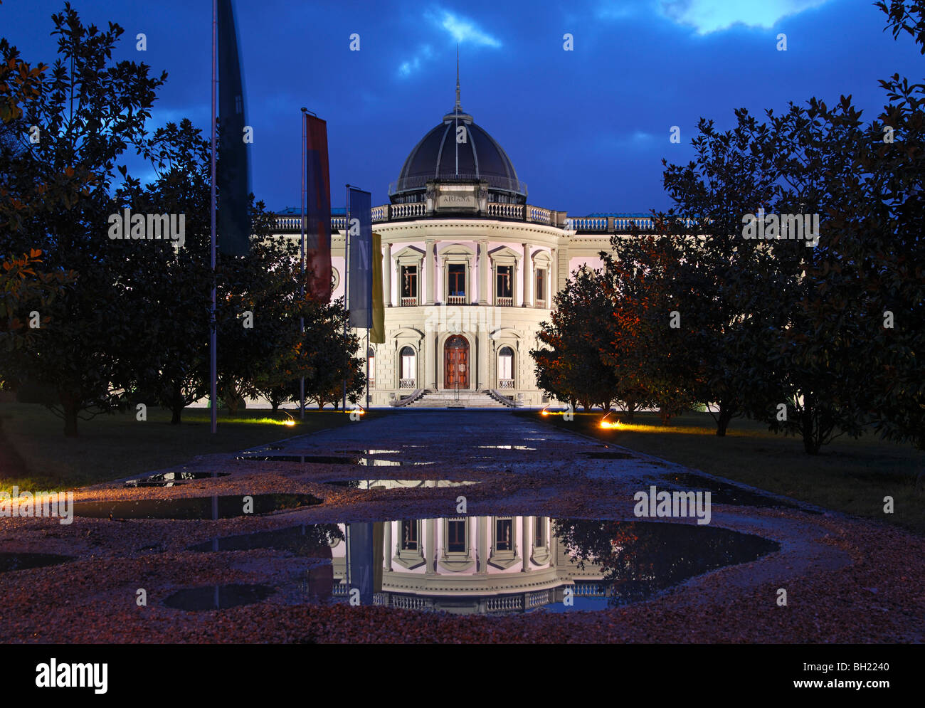 Ariana Museum, Swiss Museum of Ceramics and Glass, Headquarters of the