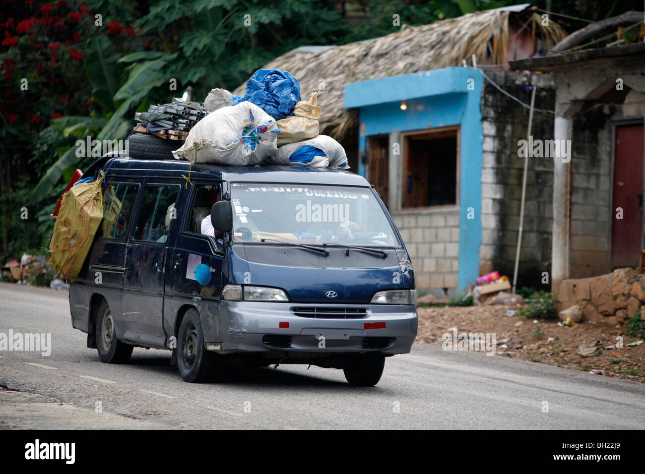 Public transportation, Dominican Republic Stock Photo