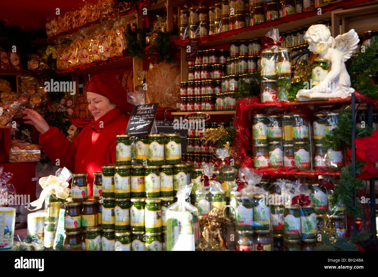 Christmas Market Gendarmenmarkt Berlin Germany Stock Photo