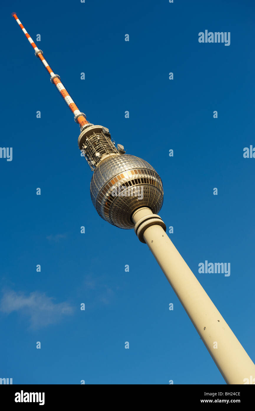TV Tower Alexanderplatz Berlin Germany Stock Photo