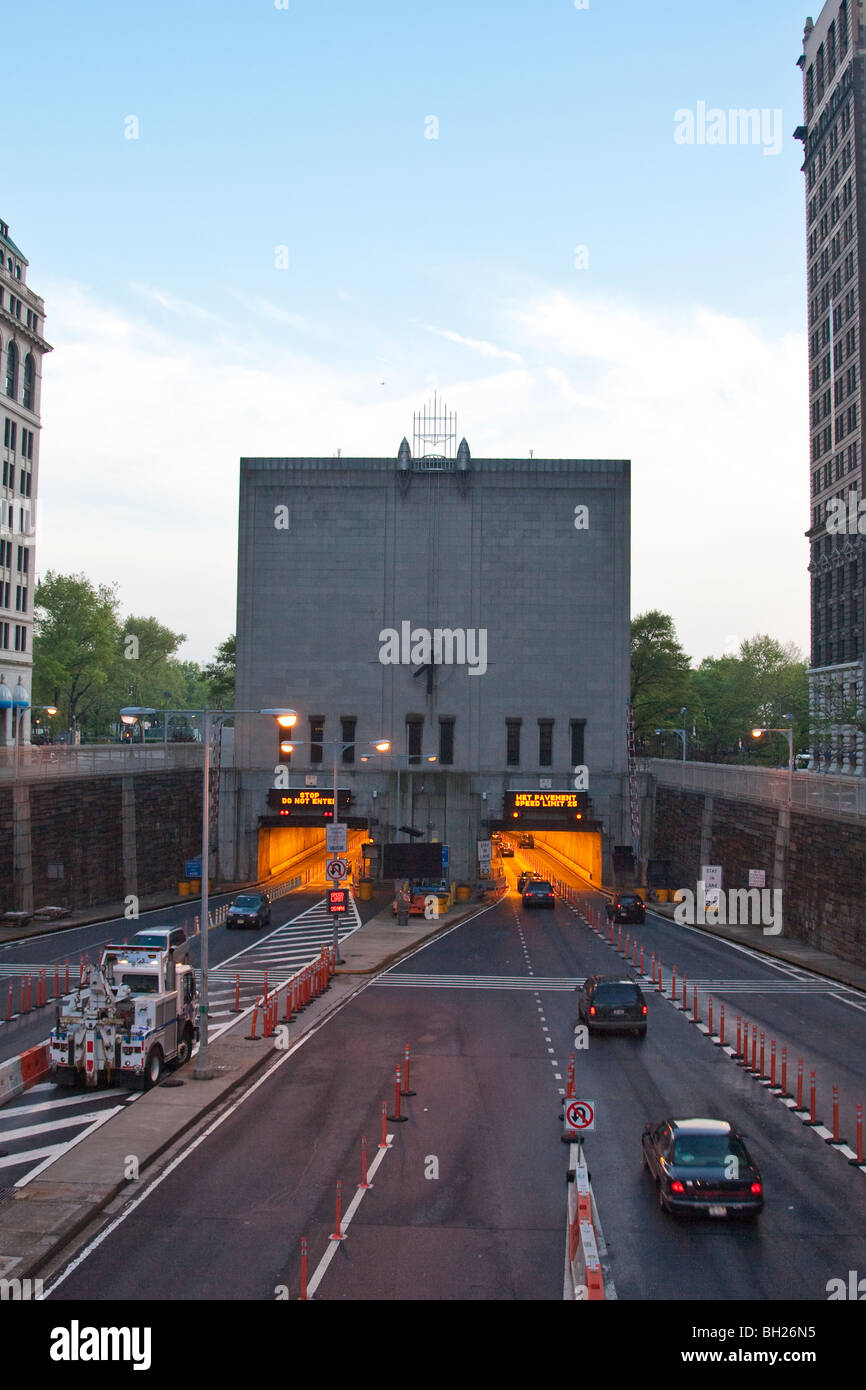 Brooklyn Battery Tunnel, Manhattan, New York City Stock Photo Alamy
