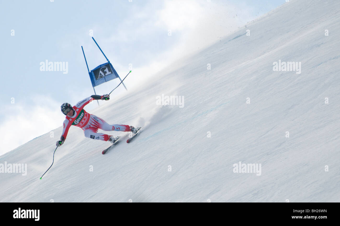Mens downhill ski run hi res stock photography and images Alamy