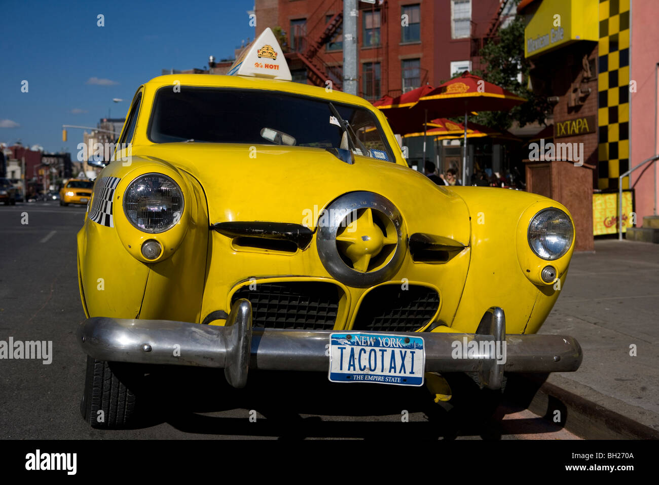 Caliente Cab Co Restaurant in New York City, USA Stock Photo Alamy