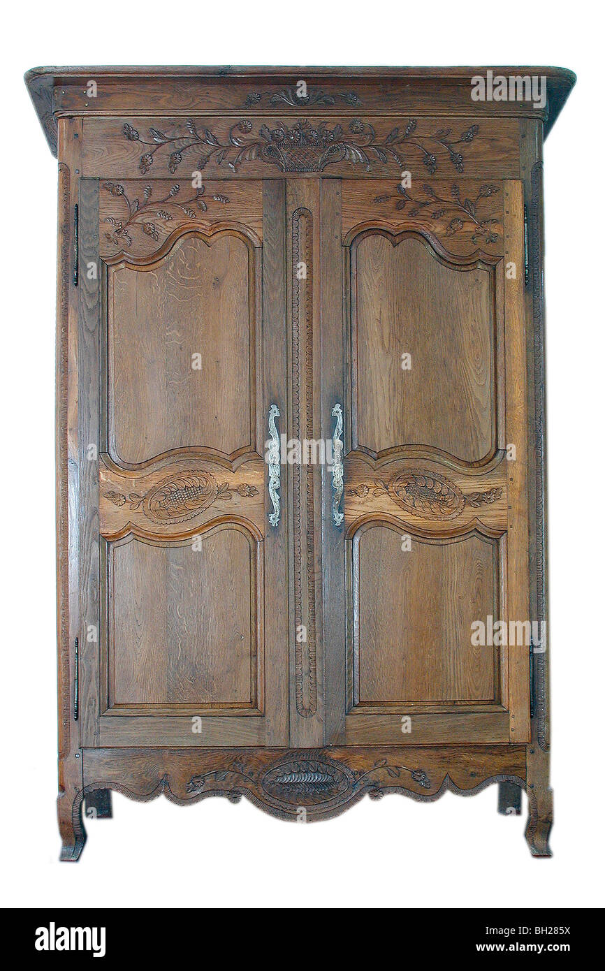 LARGE NORMANDY WARDROBE, EURE (27), FRANCE Stock Photo Alamy