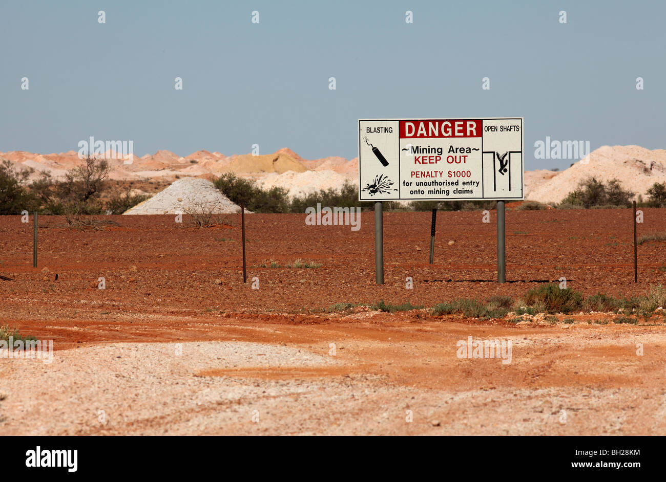 Coober PedyOpal MineSAAustralia Stock Photo Alamy